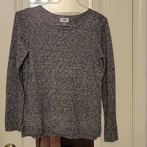 Old Navy grey marled sweater size Medium